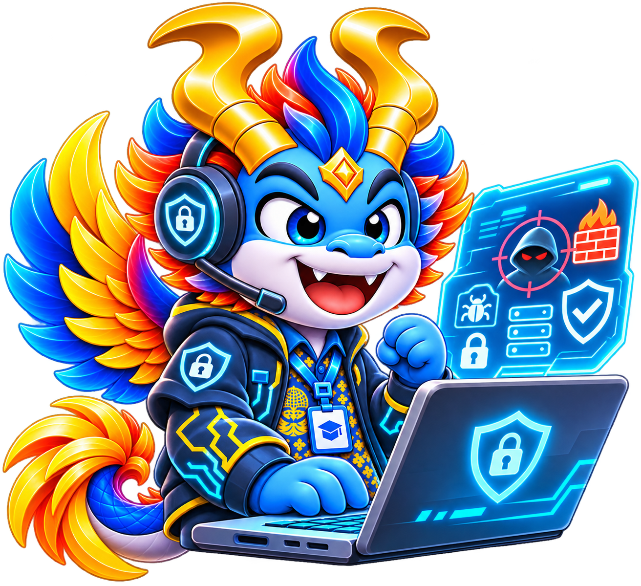 Maskot representasi proyek BALADEWA-S