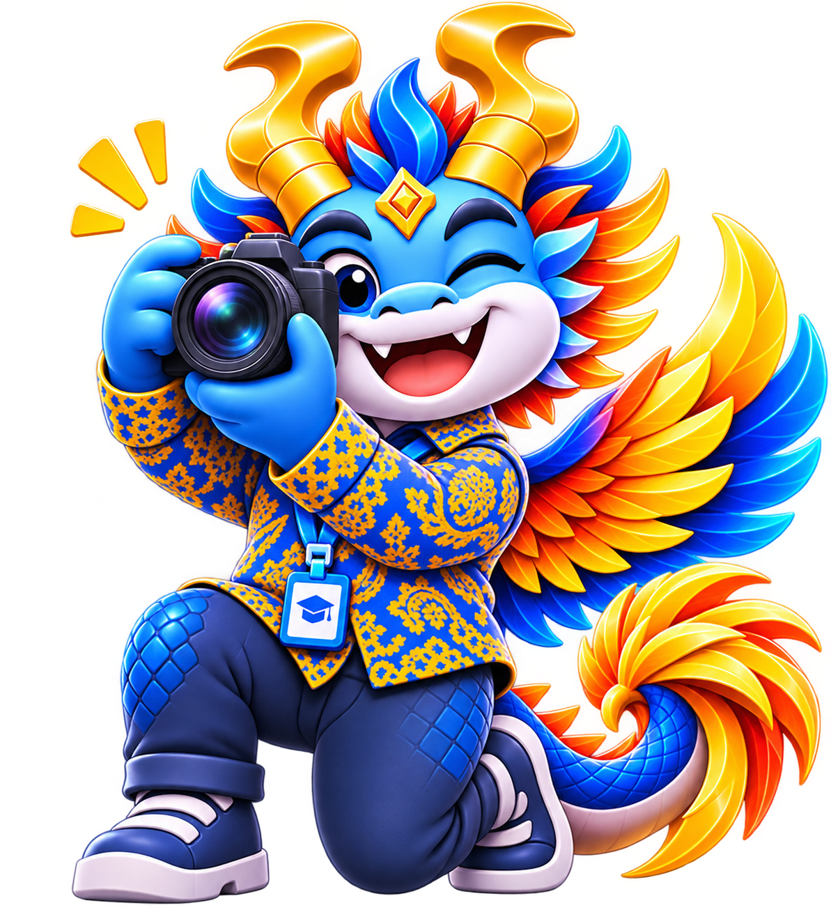 Maskot representasi proyek DAKSIN AI